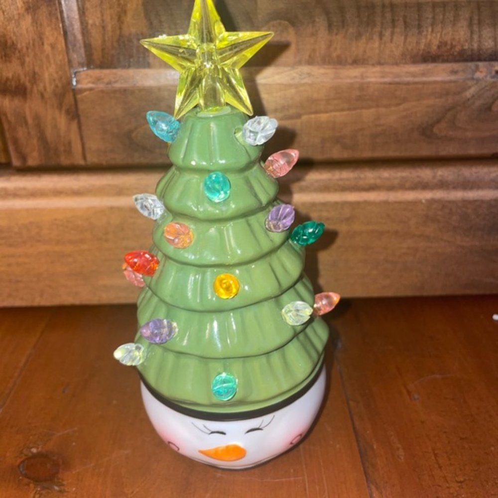Festive Snowman Christmas Tree Decor - Picture 8 of 9